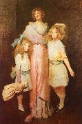 John White Alexander Mrs Daniels with Two Children China oil painting reproduction